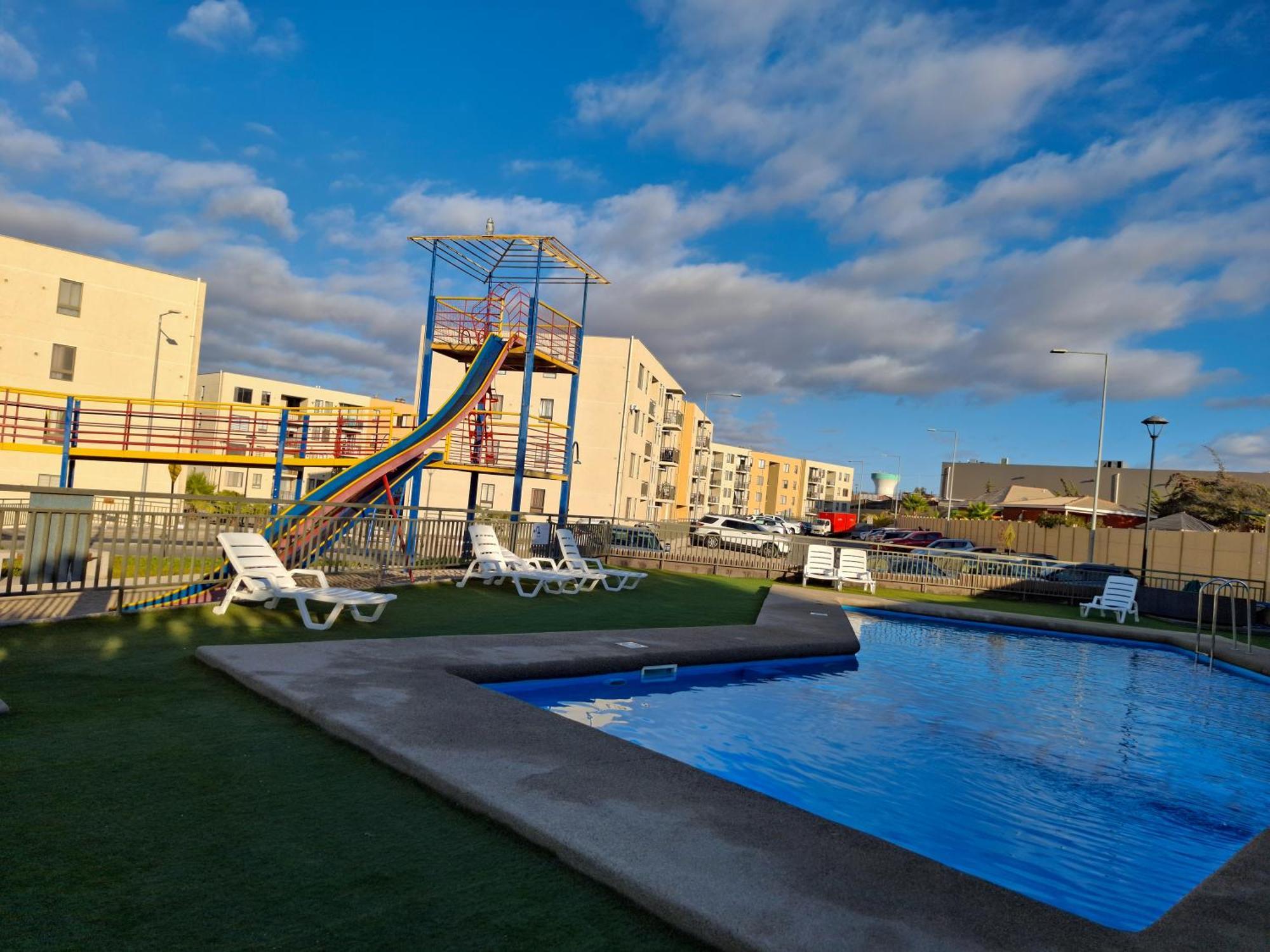 Acogedor Departamento En Caldera, Bahia Inglesa, Con Aire Acondicionado Appartement Buitenkant foto