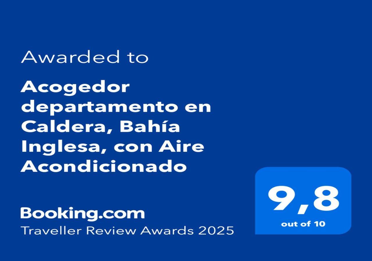 Acogedor Departamento En Caldera, Bahia Inglesa, Con Aire Acondicionado Appartement Buitenkant foto